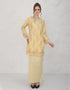 BAJU KURUNG PAHANG MODEN AMBERLEE (SWEET YELLOW)